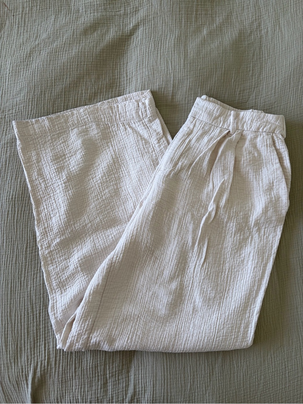 A New Day Cream Muslin Style Pants